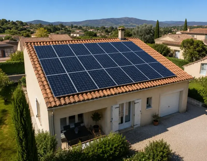 Prime à l'autoconsommation panneaux solaires Québriac — aide financière de l'État
